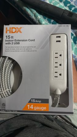 15ft Indoor Extension Cord