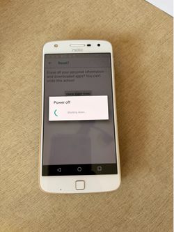 Unlocked Moto Z Play Droid