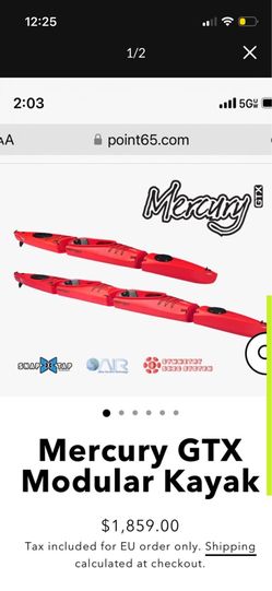 Point 65 Modular Kayaks/ 2 Single or 1 Tandem