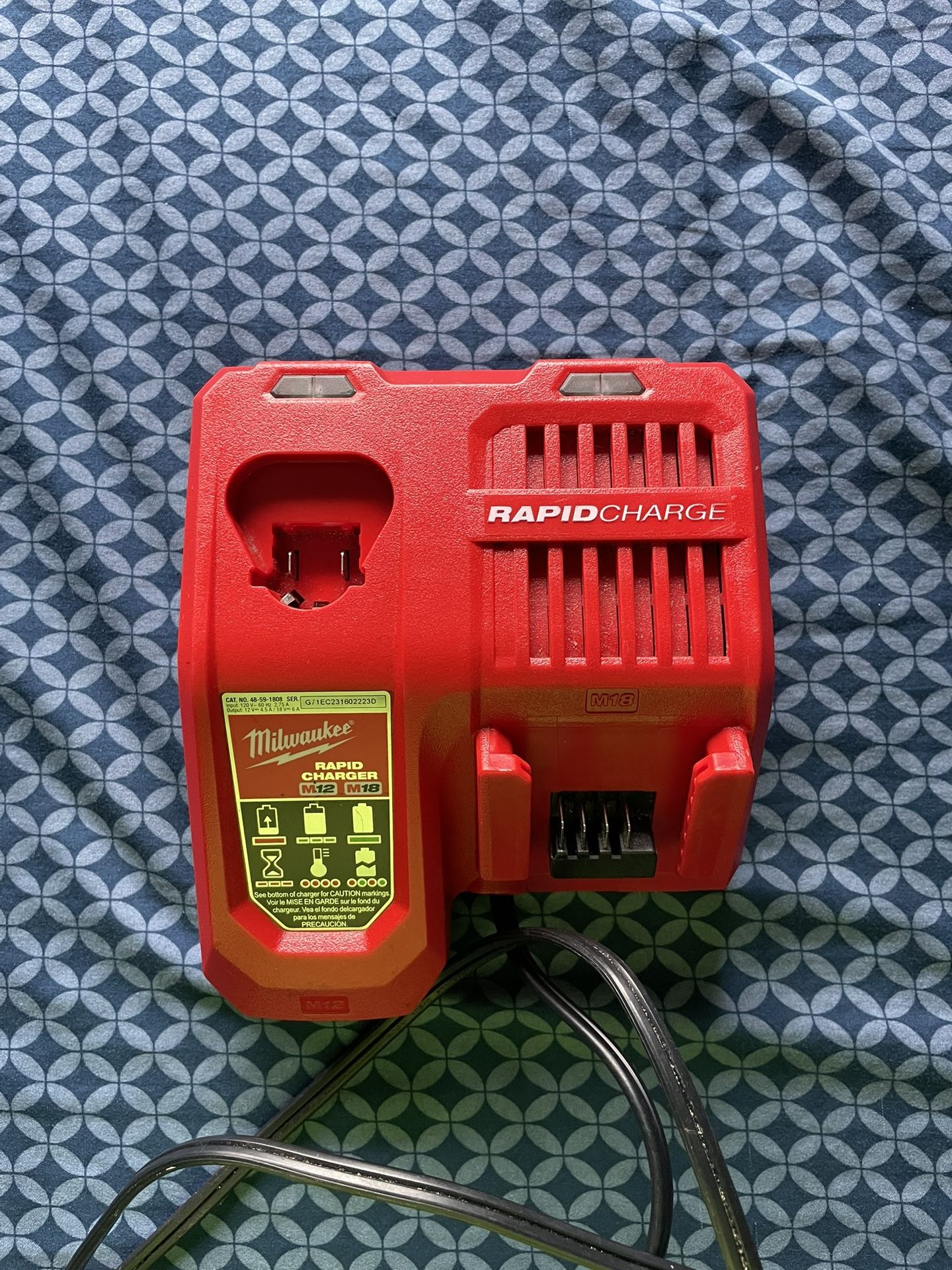 Milwaukee Rapid Charger