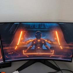 Lenovo 32 Inch Curved Monitor