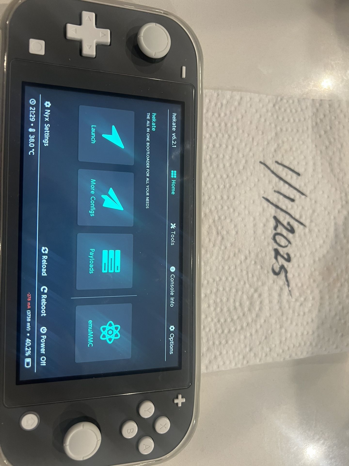 Hard Mod Nintendo Switch Lite