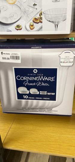 CorningWare French White 10-Piece Set