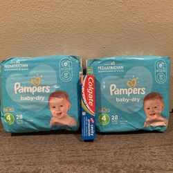 Pampers Size 4 Bundle $15