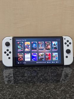 Nintendo Switch OLED with Unlimited Games and Movies