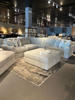 Light Grey 3PC Sectional Couch