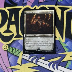 MTG  Shielded by Faith - Signature Spellbook: Gideon NM or better never played