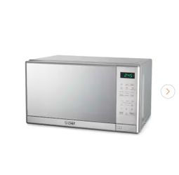 NEW! COMMERCIAL CHEF Countertop Microwave Oven 0.7 Cu. Ft. 700W - Stainless Steel