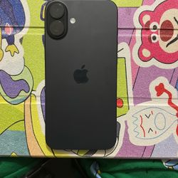 Black iPhone 16 Plus