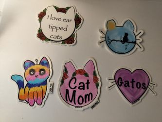 Cat Stickers 3 Inches