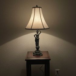 Antique Grecian Table Lamp 