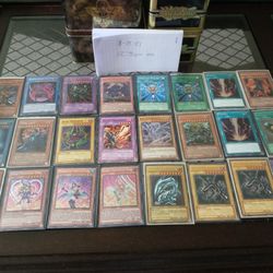 Vintage Yugioh Cards. Great Condition