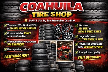 Llantas nuevas y usadas los mejores precios garantizados