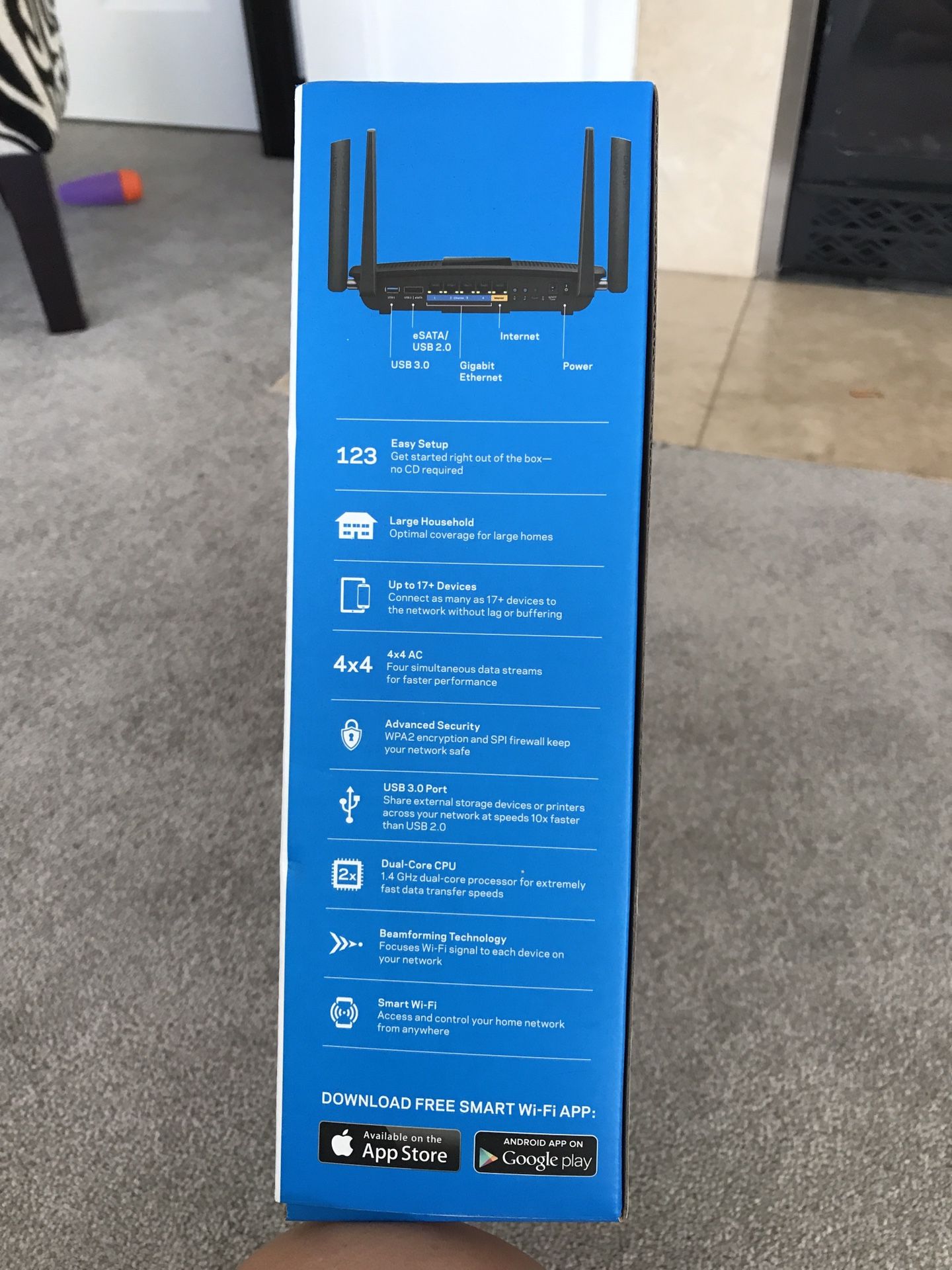LinkSYS AC2600 Model EA8500 Wireless Router