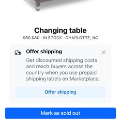 Changing Table