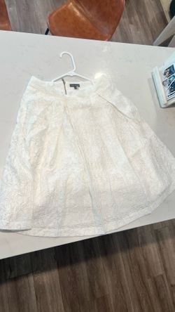 Vince Camuto White Skirt Women’s 6