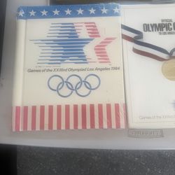 Photo album ,license frame, official Olympic guide