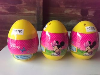 Easter eggs filled with tattoos