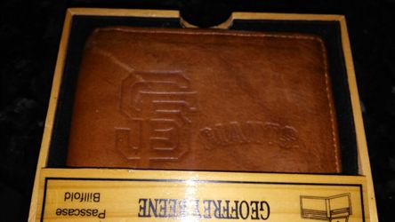 Sf giants wallet