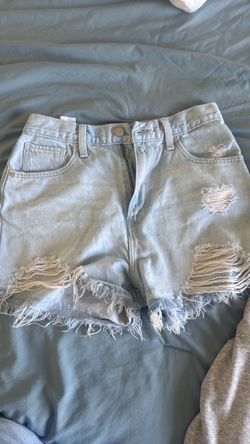 Levi’s high waisted mom shorts