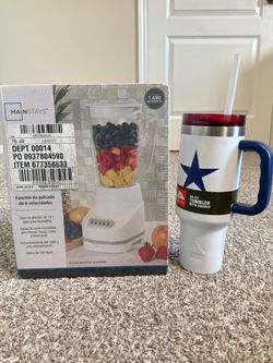 Mainstays 6-Speed Blender + FREE Tumbler
