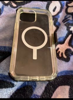 iPhone 13 promax  clear MagSafe case and clip
