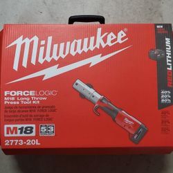 MILWAUKEE M18 CORDLESS FORCE LOGIC LONG THROW PRO PRESS TOOL KIT 