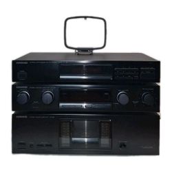 Vintage kenwood Home Stereo System KM-991 KC-991 KT-991 Tested Working Condition