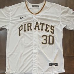 Pittsburgh Pirates Paul Skenes White Adult XL Jersey  NWT