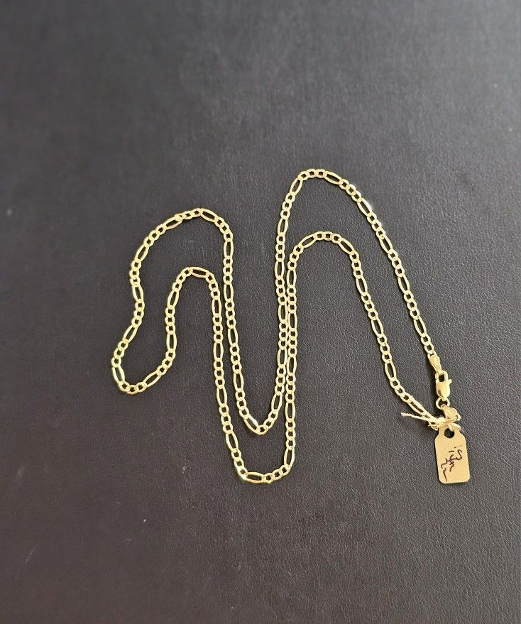 14k Gold Necklace 22 Inch