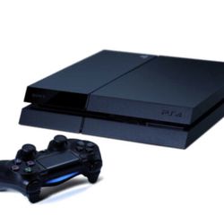 Sony PlayStation PS4 Game System Console With 1 Controller HDMI Cord And Power Cord