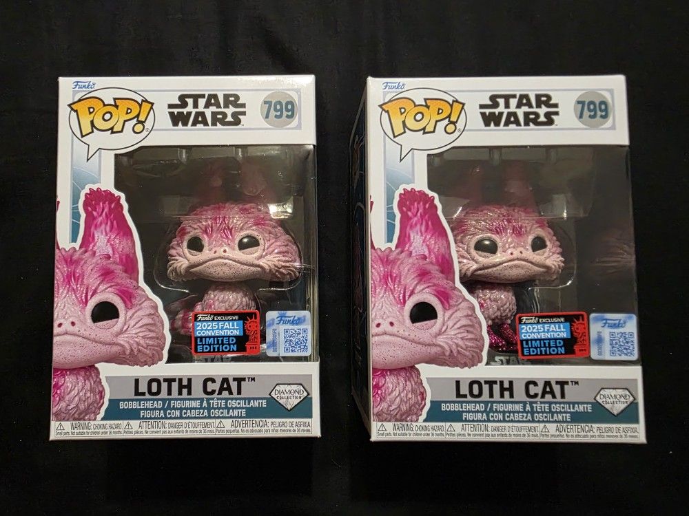 1x Funko POP! Loth Cat Diamond NYCC SHARED Exclusive Star Wars