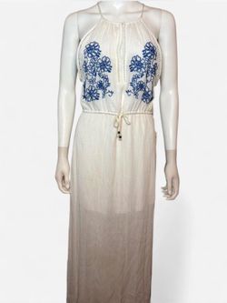 Purple snow boho dress nwt