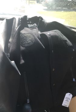 Express leather jacket