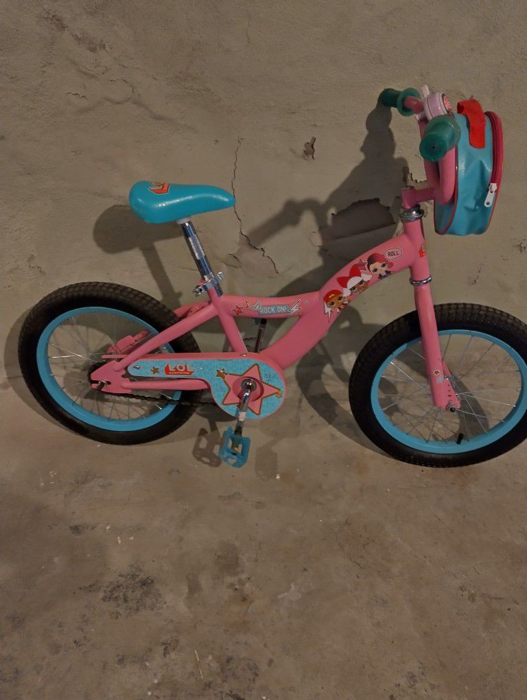 Lol 16" Bike For Little Girls.