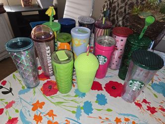 Starbucks tumblers $300 obo