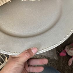 120 pcs Charger plates