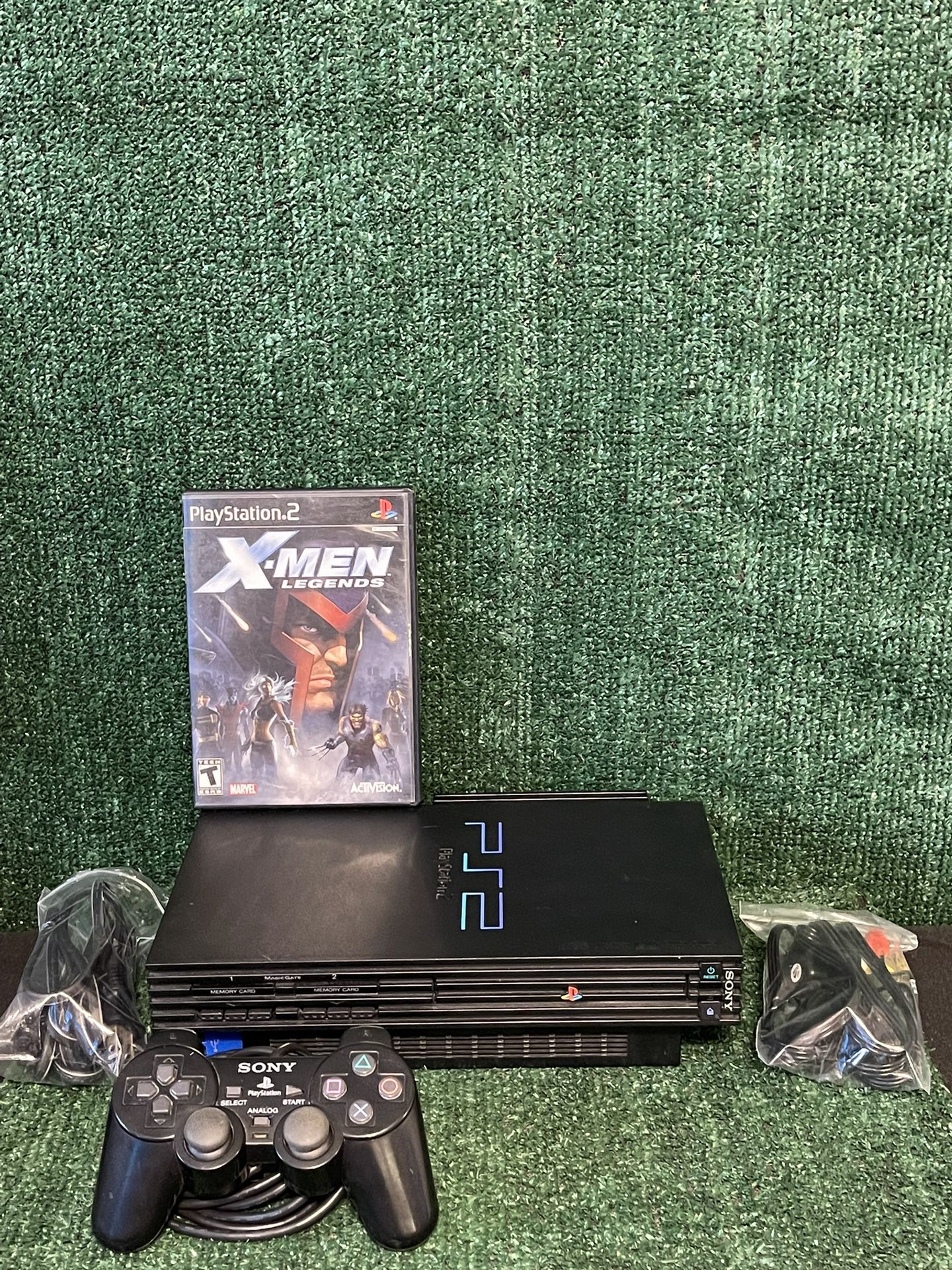Sony PlayStation 2 PS2 Fat Console (SCPH-50001-N Bundle.