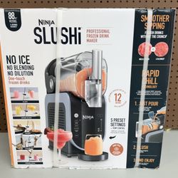 NEW! Ninja SLUSHi 88oz Frozen Drink Maker with RapidChill Technology 5 Preset Programs