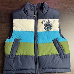Nautica Puffer Vest Size 2t -used 