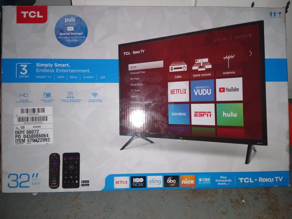 TCL 32 in Roku TV