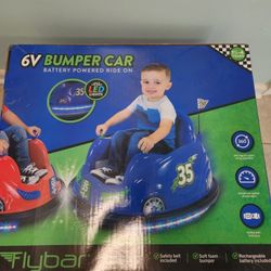 New 6V  Bumper Car
