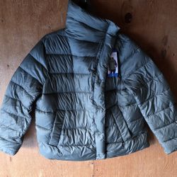 Tahari Ladies' Asymmetrical Puffer Jacket S,M,L,XL,XXL  New Price Firm Corona92879 