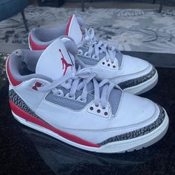 Jordan 3 Retro Fire Red