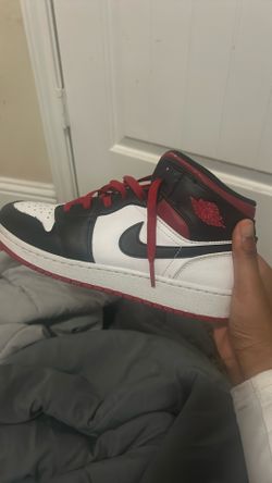 White, Black And Red Nike