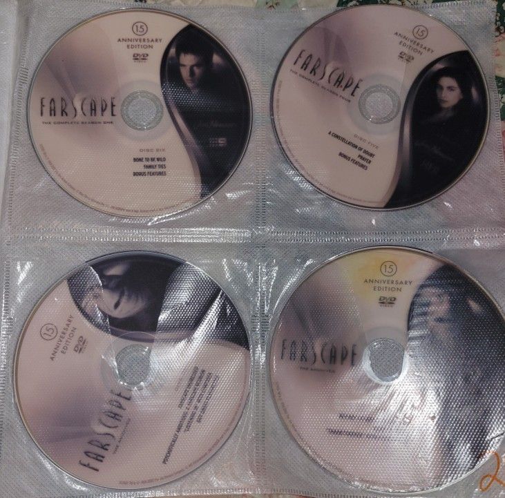 Farscape 15th anniversary dvds