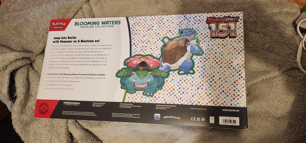 Pokemon Scarlet And Violet 151 Blooming Waters Premium Collection