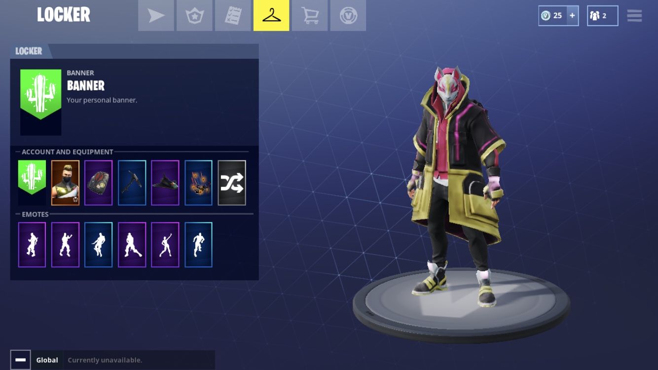 Fortnite Battle Royale & Save The World MAX Drift, MAX Omega Power Chord, Mako Glider, Black Knight, Red Knight, John Wick, Rabbit Raider And Fate