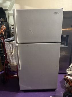 Whirlpool White Fridge
