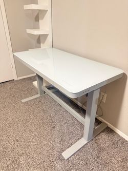 White desk